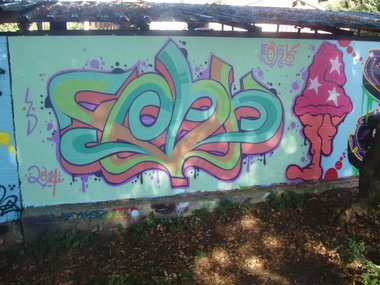 Graffiti Wall - Photo by REBEL49