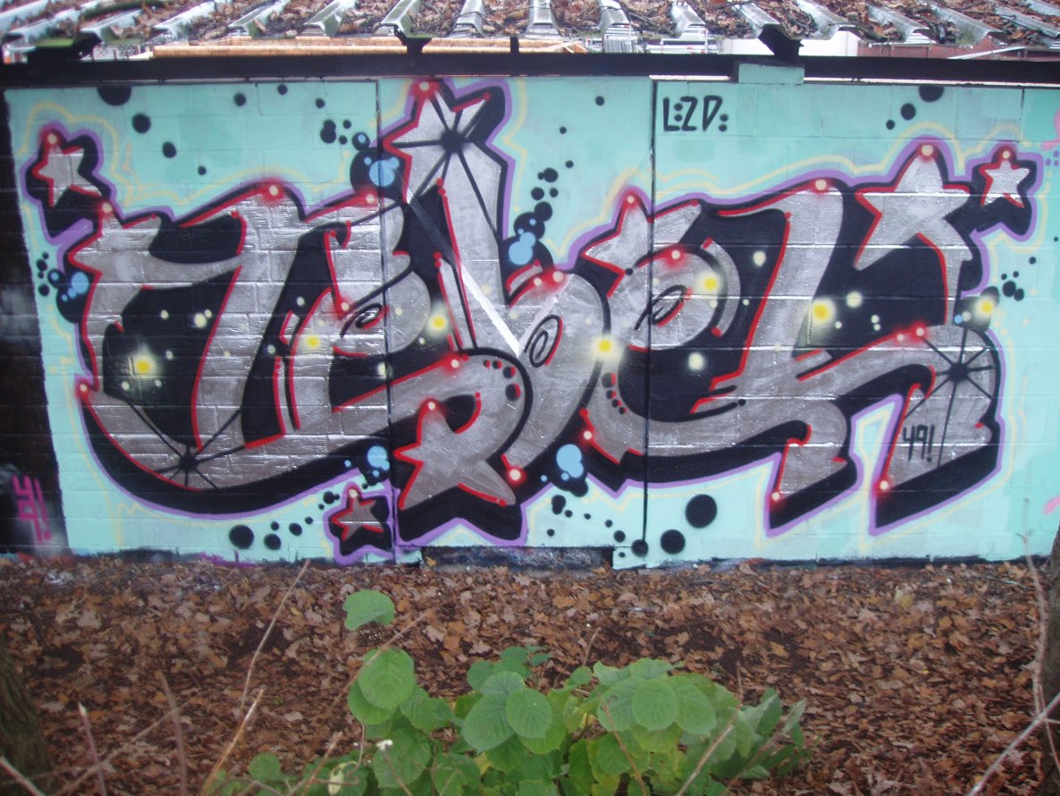 Graffiti Bombing - Photo by REBEL49