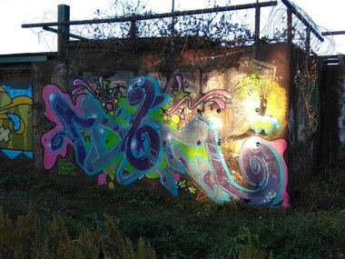 Graffiti Wall - Photo by REBEL49 - REBEL, 49, LZD