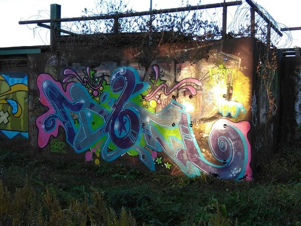Graffiti Wall - Photo by REBEL49 - REBEL, 49, LZD