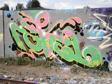 Graffiti Wall - Photo by REBEL49