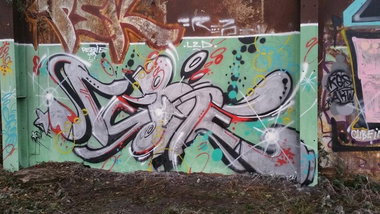 Graffiti Wall - Photo by REBEL49 - REBIE, 49, LZD