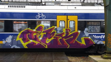 Graffiti Wall - Photo by REBEL49 - NIEK, NK