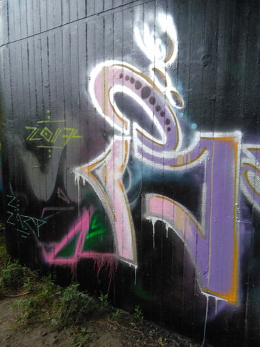 Graffiti Wall - Photo by REBEL49 - R49, Lzd