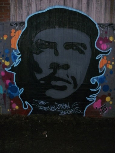 Graffiti Wall - Photo by REBEL49 - CHE, GUEVARA, R49