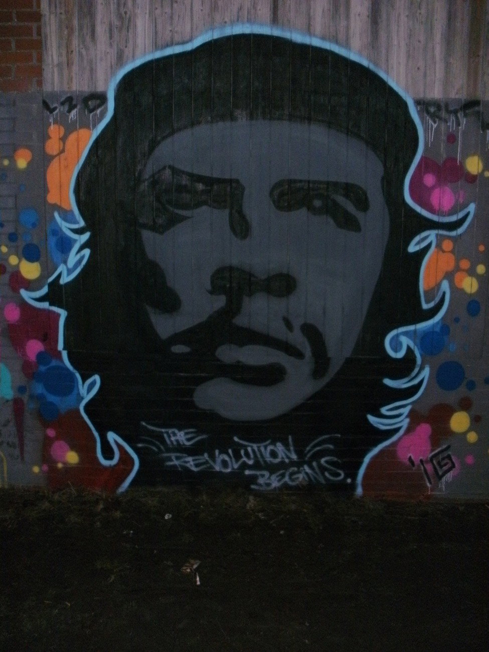 Graffiti Wall - Photo by REBEL49 - CHE, GUEVARA, R49