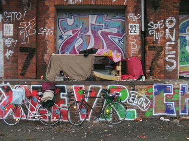 Graffiti Bombing - Photo by REBEL49