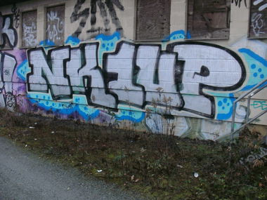 Graffiti Bombing - Photo by REBEL49