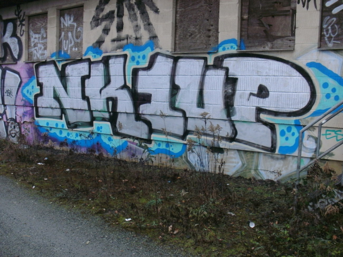 Graffiti Bombing - Photo by REBEL49