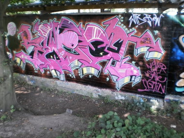 Graffiti Wall - Photo by REBEL49 - SWEET, NSA