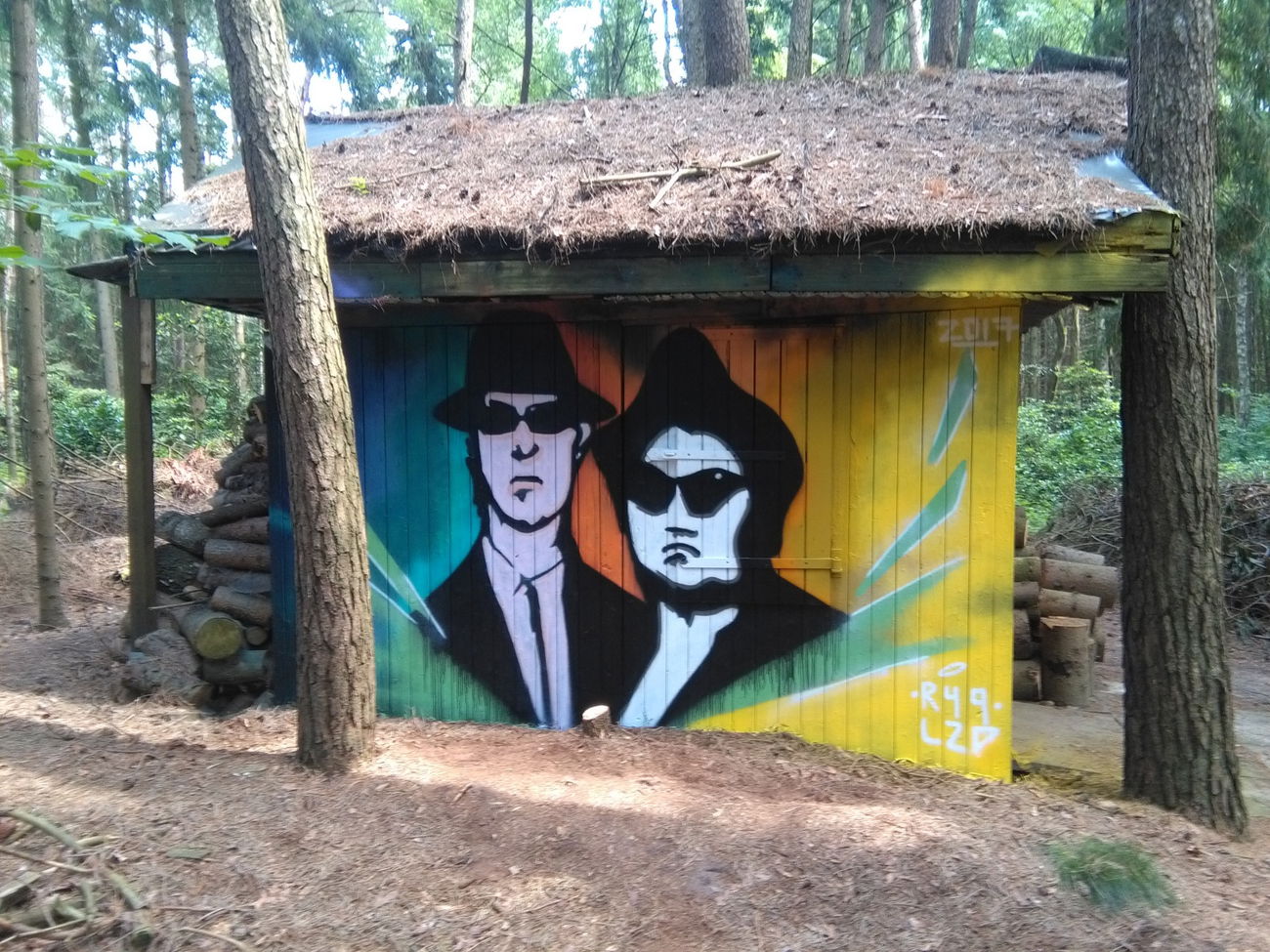 Graffiti Wall - Photo by REBEL49 - Blues, brothers, vacation