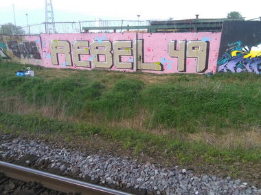 Graffiti Bombing - Photo by REBEL49 - rebel, 49, streicher