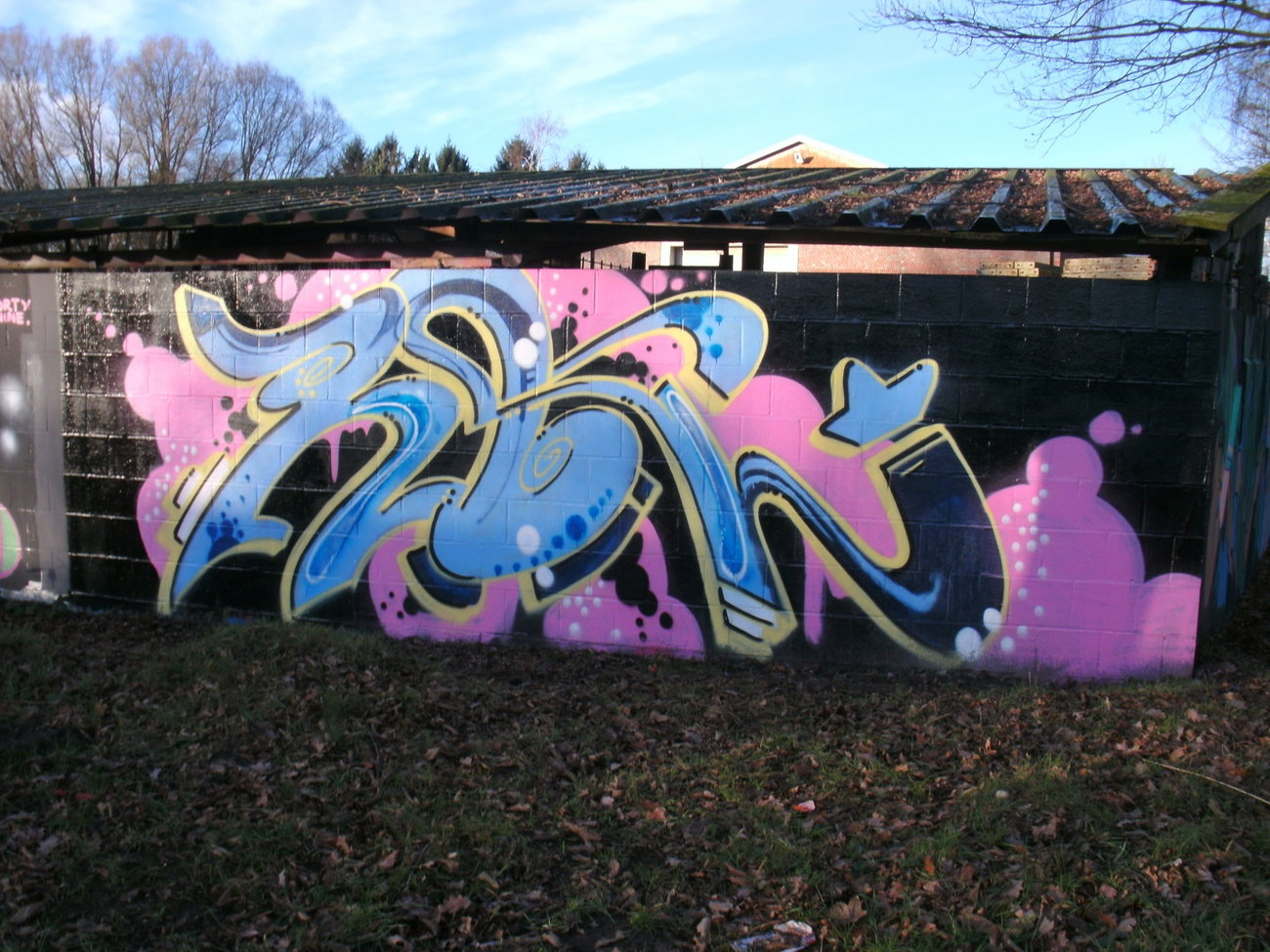 Graffiti Wall - Photo by REBEL49 - RBL, 49, LZD