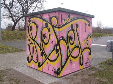 Graffiti Wall - Photo by REBEL49