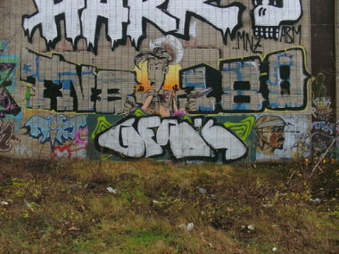 Graffiti Wall - Photo by REBEL49