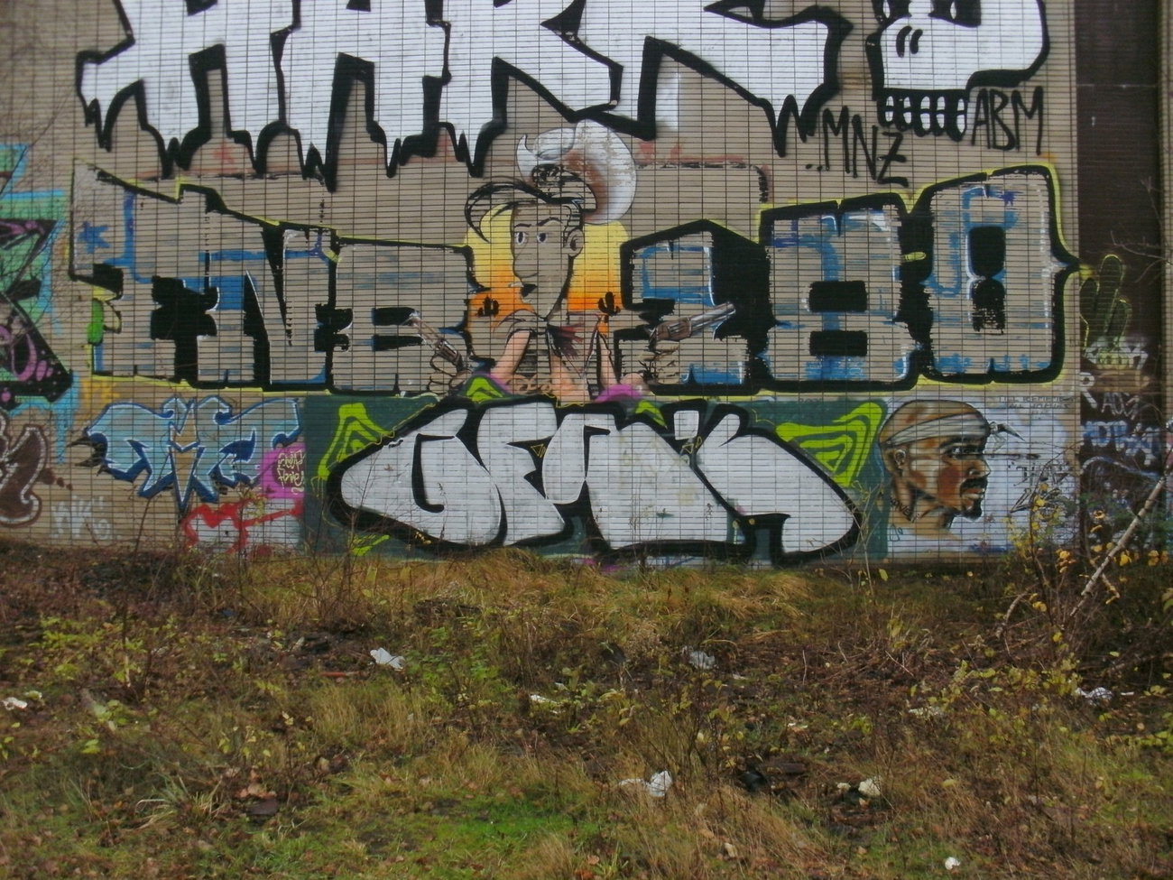 Graffiti Wall - Photo by REBEL49
