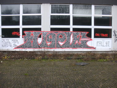 Graffiti Bombing - Photo by REBEL49