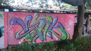 Graffiti Wall - Photo by REBEL49 - VONK, 193, LZD