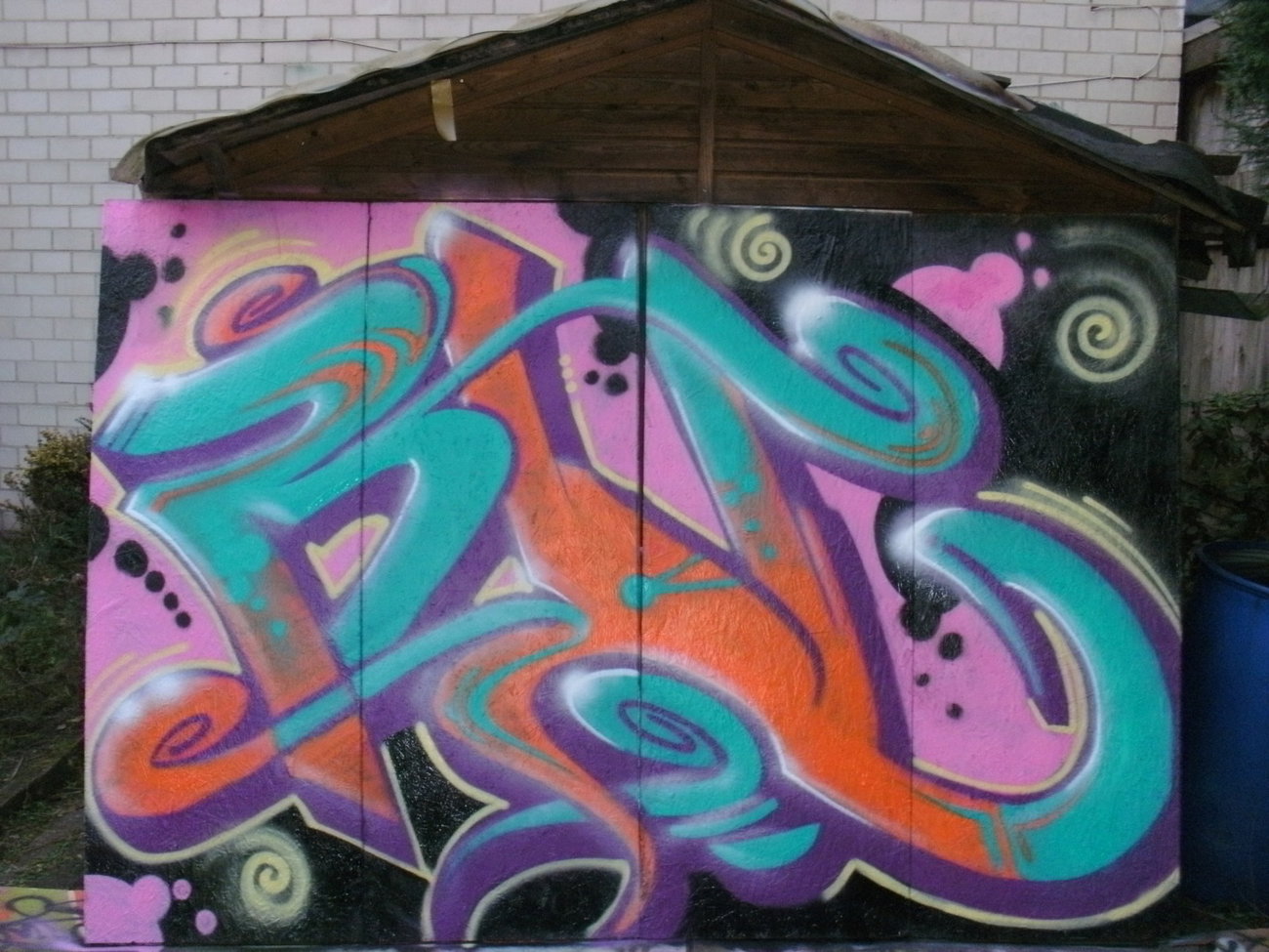 Graffiti Wall - Photo by REBEL49 - RbL, 49