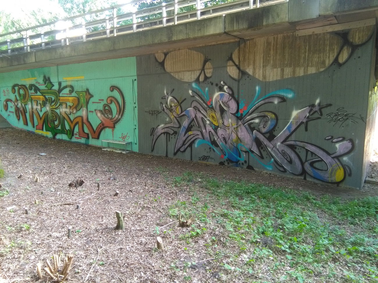 Graffiti Wall - Photo by REBEL49 - double, rebel, 49