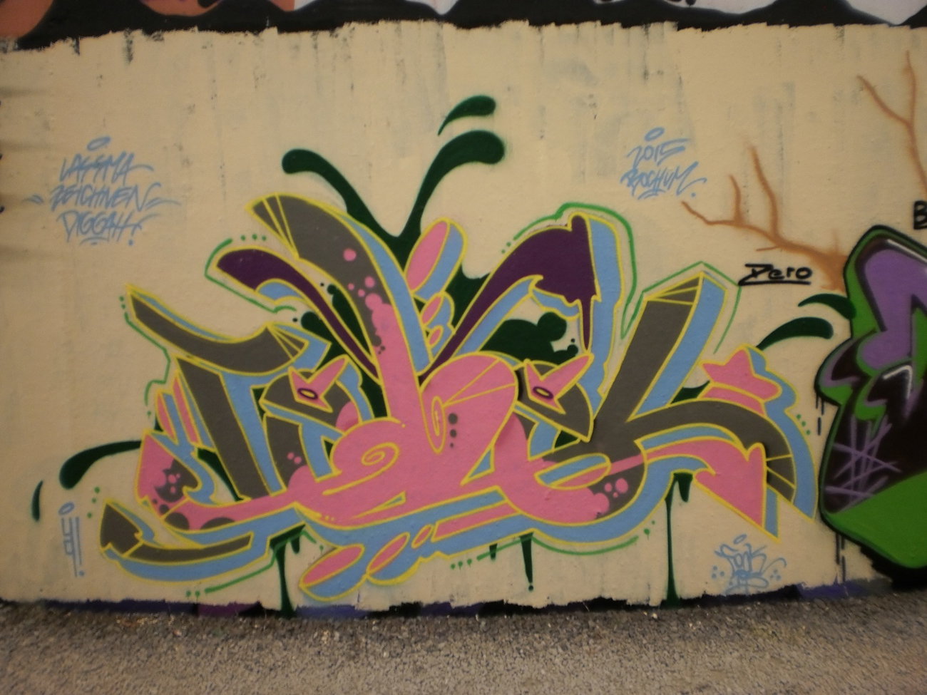 Graffiti Wall - Photo by REBEL49