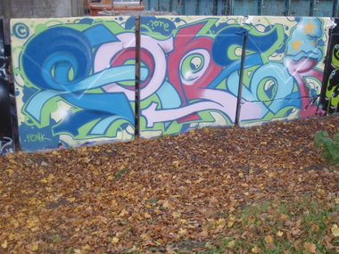 Graffiti Wall - Photo by REBEL49 - RONE, LZD