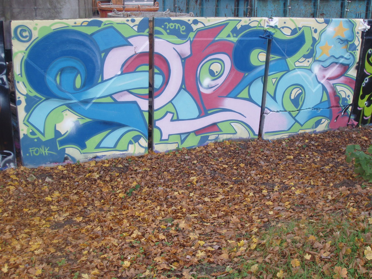Graffiti Wall - Photo by REBEL49 - RONE, LZD