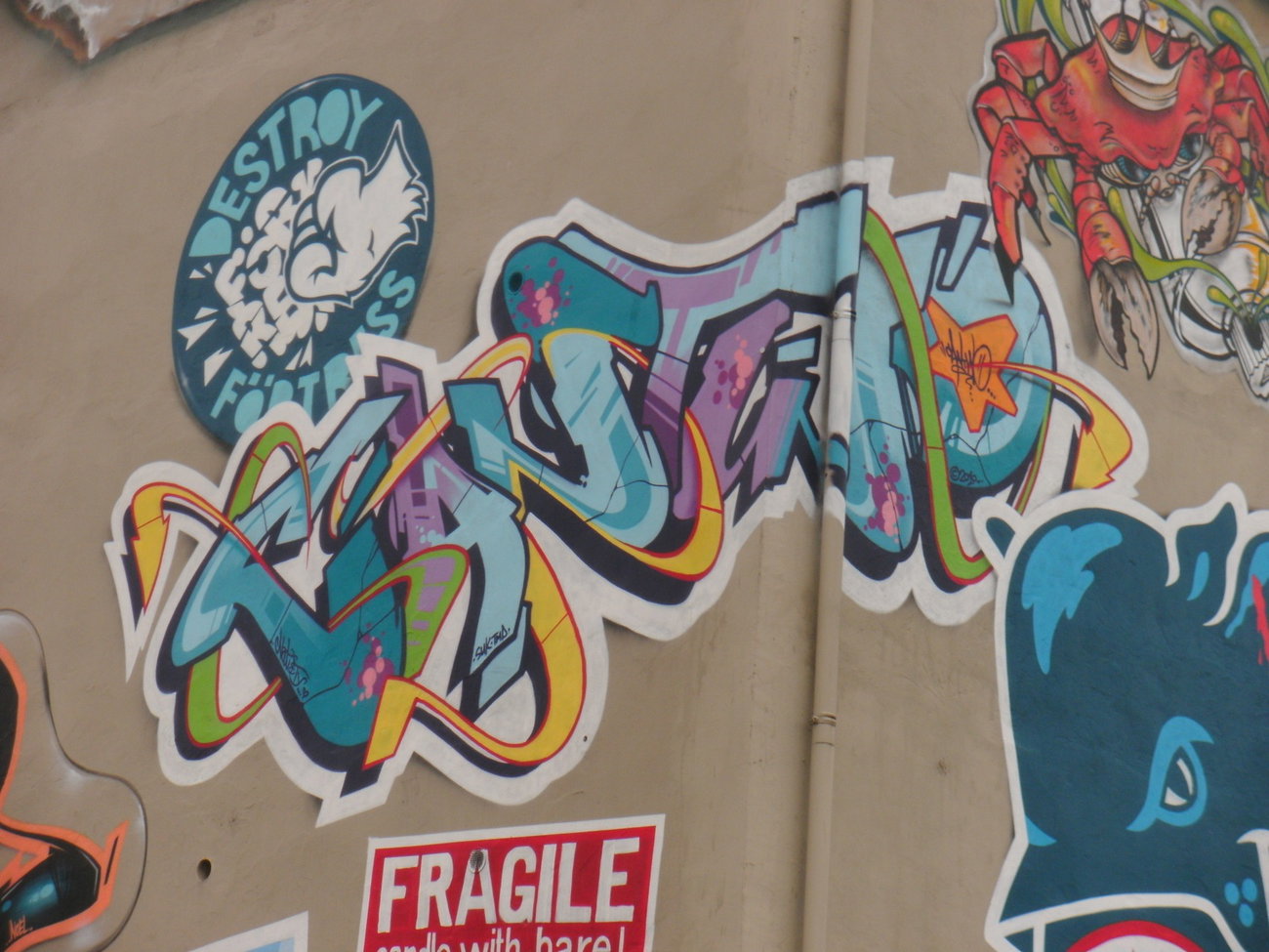 Graffiti Wall - Photo by REBEL49