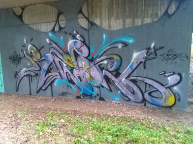 Graffiti Wall - Photo by REBEL49 - Rebel, 49, lzd