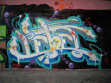 Graffiti Wall - Photo by REBEL49 - Kriz, Erpel, Yake