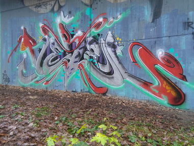 Graffiti Wall - Photo by REBEL49 - Rebel, 49, lzd