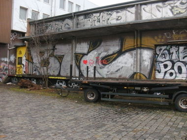 Graffiti Bombing - Photo by REBEL49