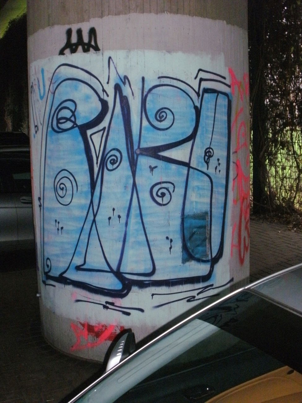 Graffiti Bombing - Photo by REBEL49 - BABU