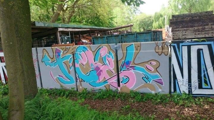 Graffiti Wall - Photo by REBEL49