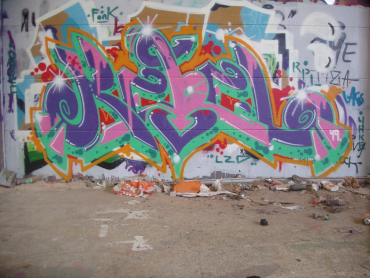 Graffiti Wall - Photo by REBEL49