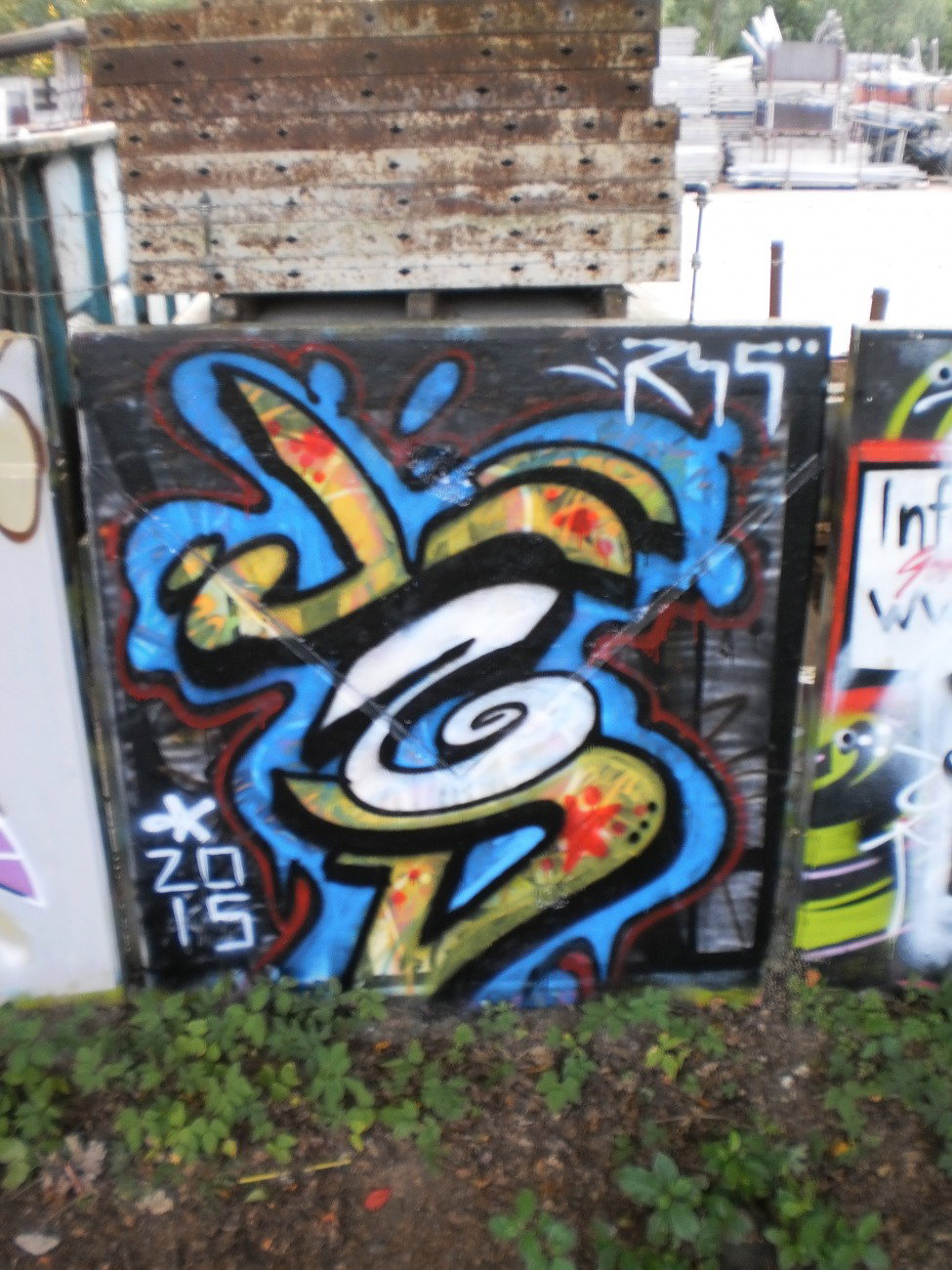 Graffiti Wall - Photo by REBEL49