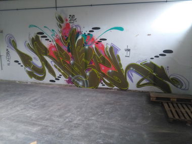 Graffiti Wall - Photo by REBEL49