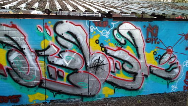 Graffiti Wall - Photo by REBEL49 - L2D