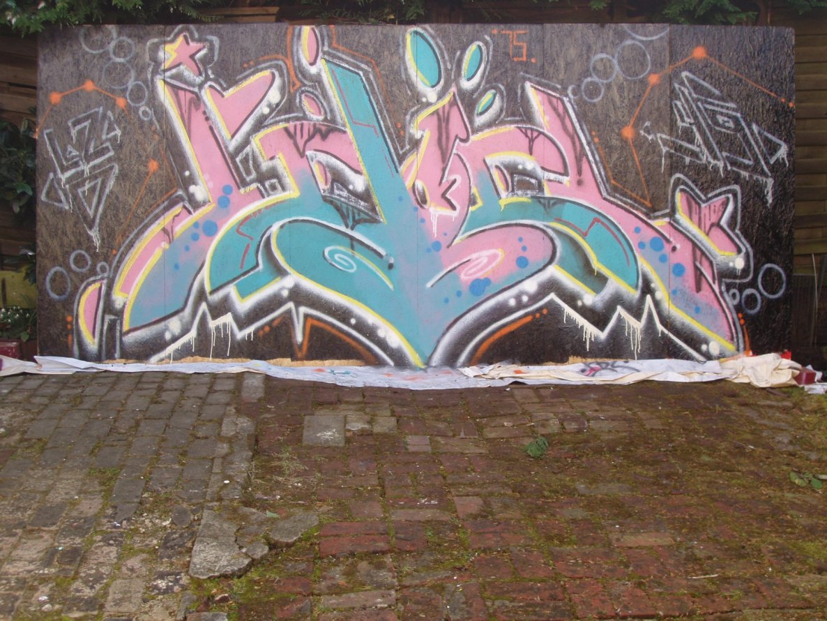 Graffiti Wall - Photo by REBEL49