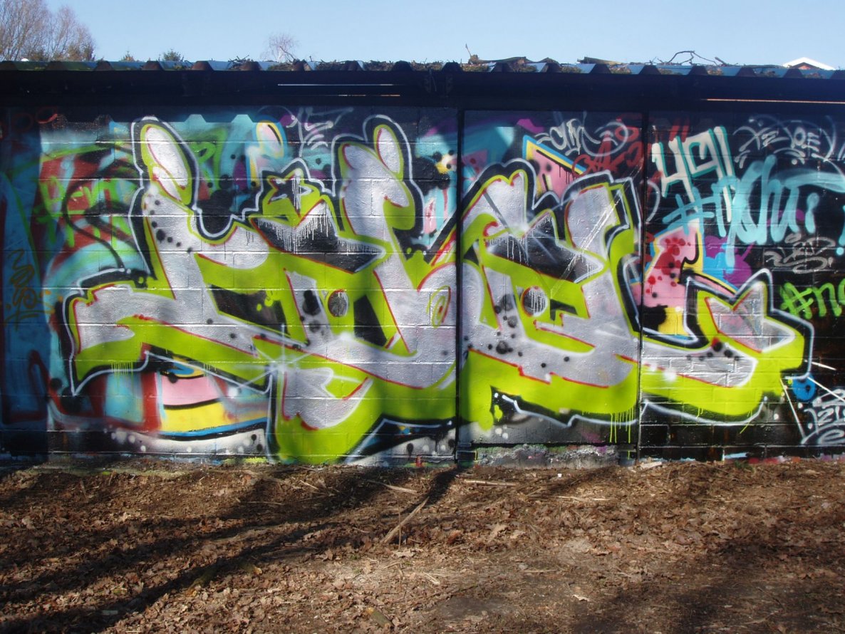 Graffiti Wall - Photo by REBEL49