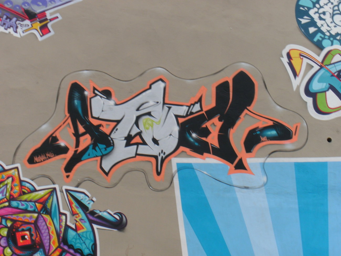 Graffiti Wall - Photo by REBEL49