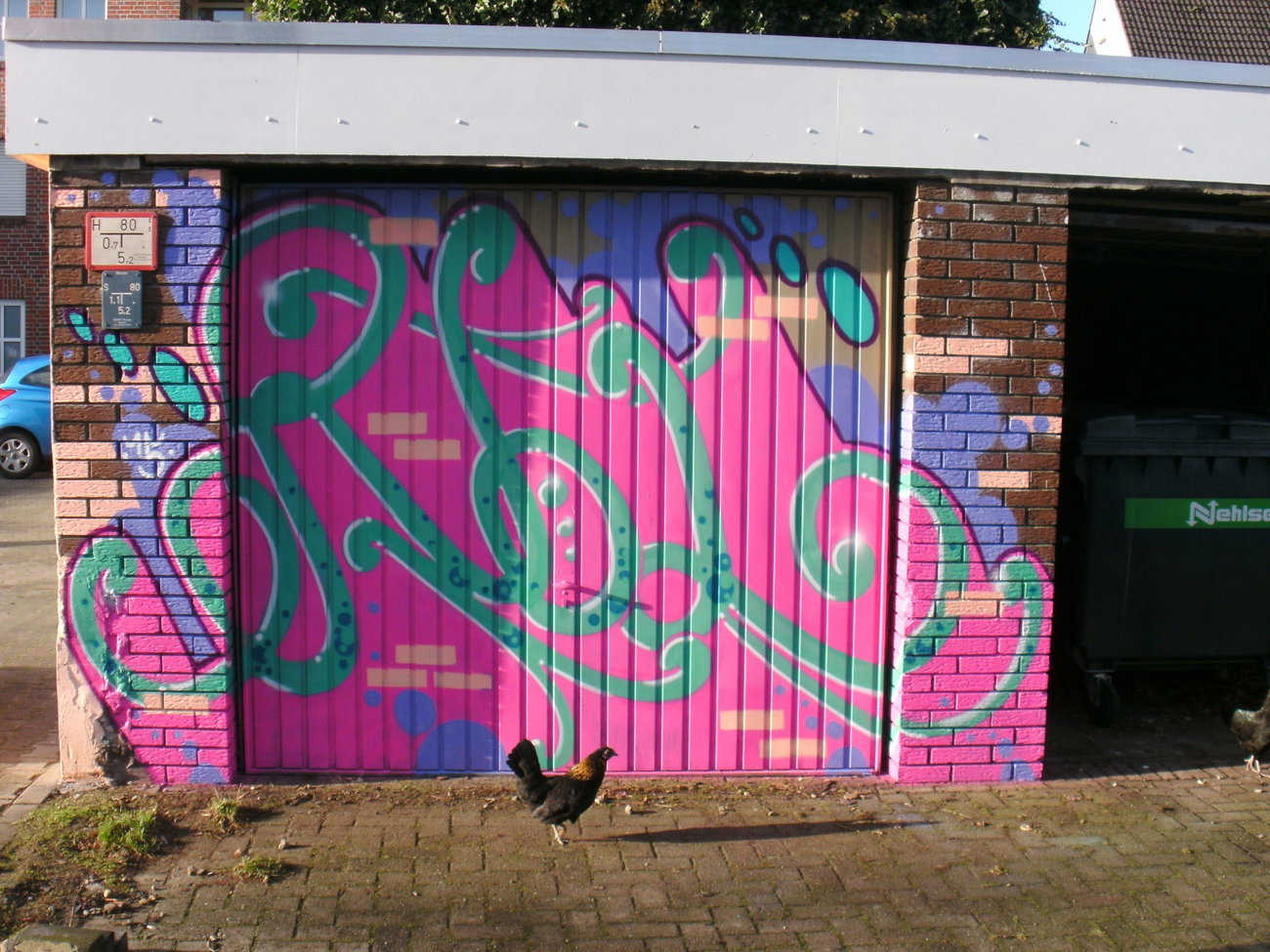 Graffiti Wall - Photo by REBEL49 - R49, LZDHÄHNCHEN