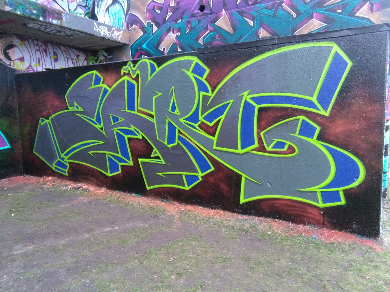 Graffiti Wall - Photo by REBEL49 - ZART