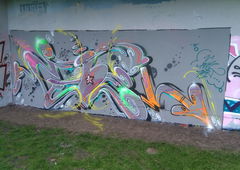 Graffiti Wall - Photo by REBEL49 - Rebel, 49, lzd