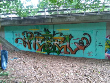 Graffiti Wall - Photo by REBEL49 - Rebel, 49, lzd