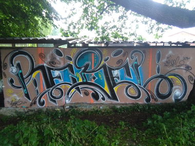 Graffiti Wall - Photo by REBEL49 - Rebel, 49, lzd