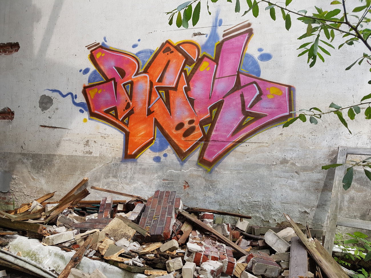 Graffiti Wall - Photo by REK - Rek