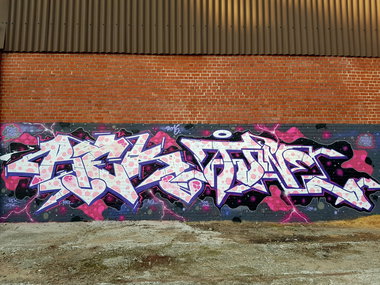 Graffiti Wall - Photo by REK - marienhafe, Rek, Tune