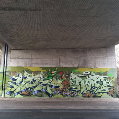 Graffiti Wall - Photo by REK - rek, rafe, yogibooboo