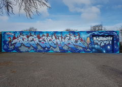 Graffiti Wall - Photo by REK - Rek, pmz, sed (2017)